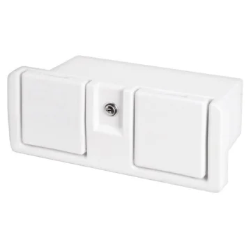 Bardaklıklı Plastik Dolap - 1