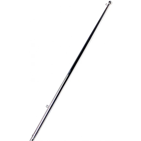 Bayrak direği, paslanmaz çelik