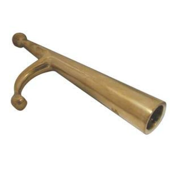 Bronz kakıç ucu. Boy 22 cm. Polisajlı. Ø 22 mm.