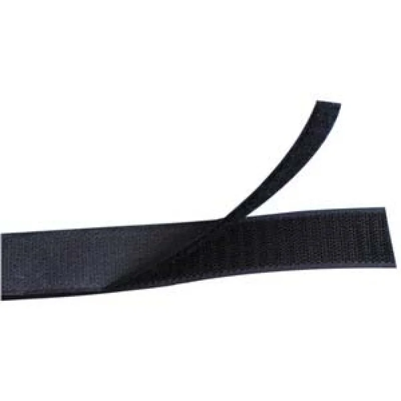 Cırt band, en 25 mm, yapışkanlı.