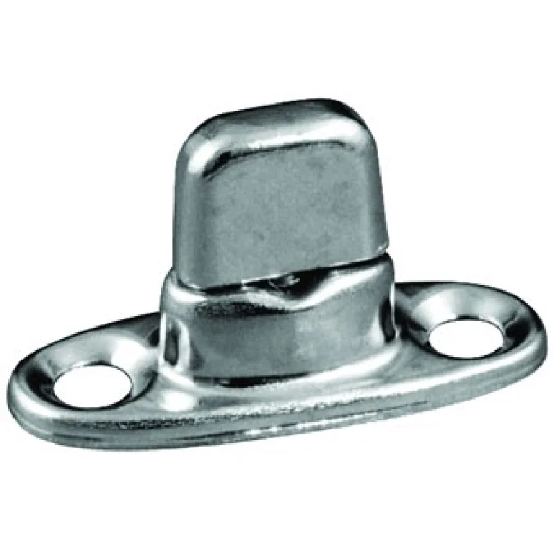 Çıtçıt alt parçası, yüzeye montaj, kromaj.