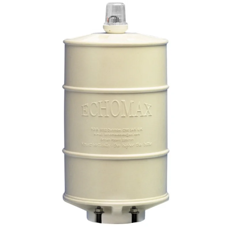 Echomax 230 Midi taban montajlı radar reflektörü. Demir fenerli.