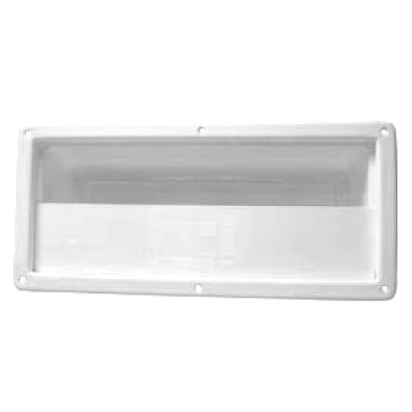 Gömme eşya yuvası, beyaz abs.