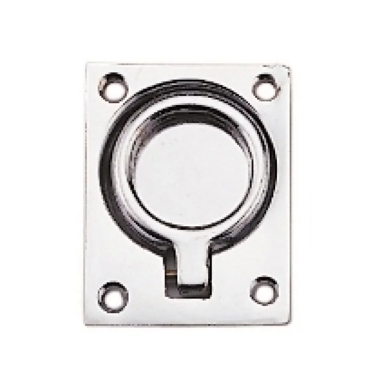 Gömme kulp, kromaj. 63x48mm.