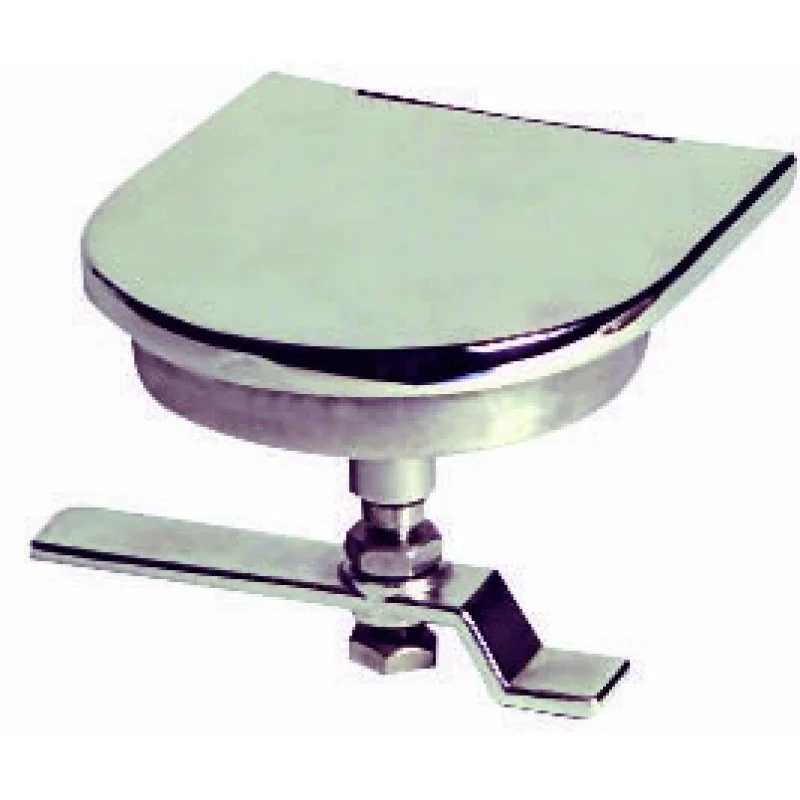 Gömme kulp, paslanmaz çelik.
Büyük kapaklar için ideal. 100x115 mm.