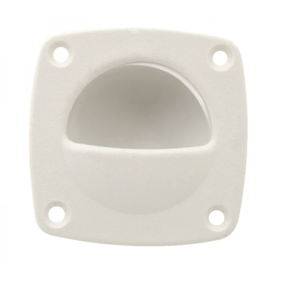 Gömme kulp,plastik. 57x57 mm.