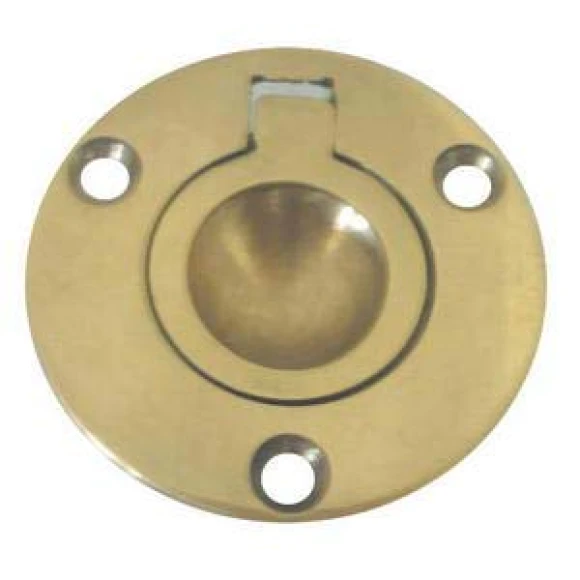 Gömme kulp,sarı. 54x63 mm.