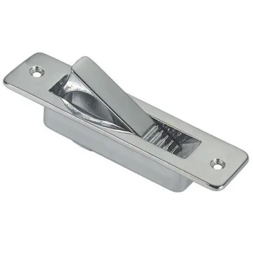 Gömme kulp, yaylı tutamaklı. Paslanmaz çelik. 21x85 mm. - 1