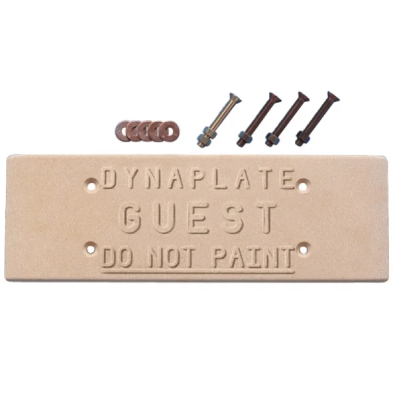 Guest Dynaplate topraklama plakası.