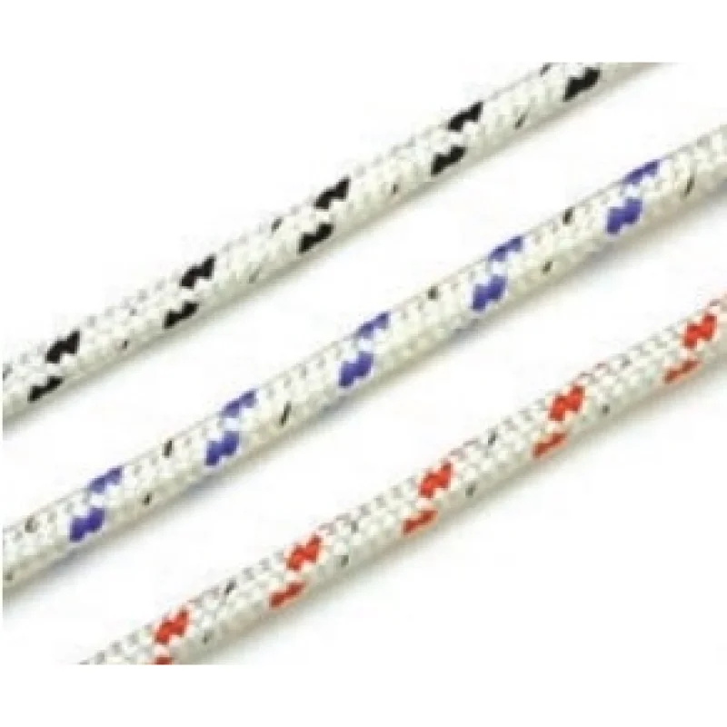 Halat. Model Sail. 16 veya 24, çift örgülü %100 parlak polyester halat.