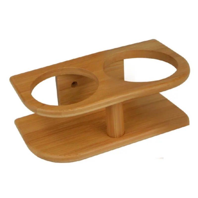 İkili bardaklık. 190x50x100 mm.