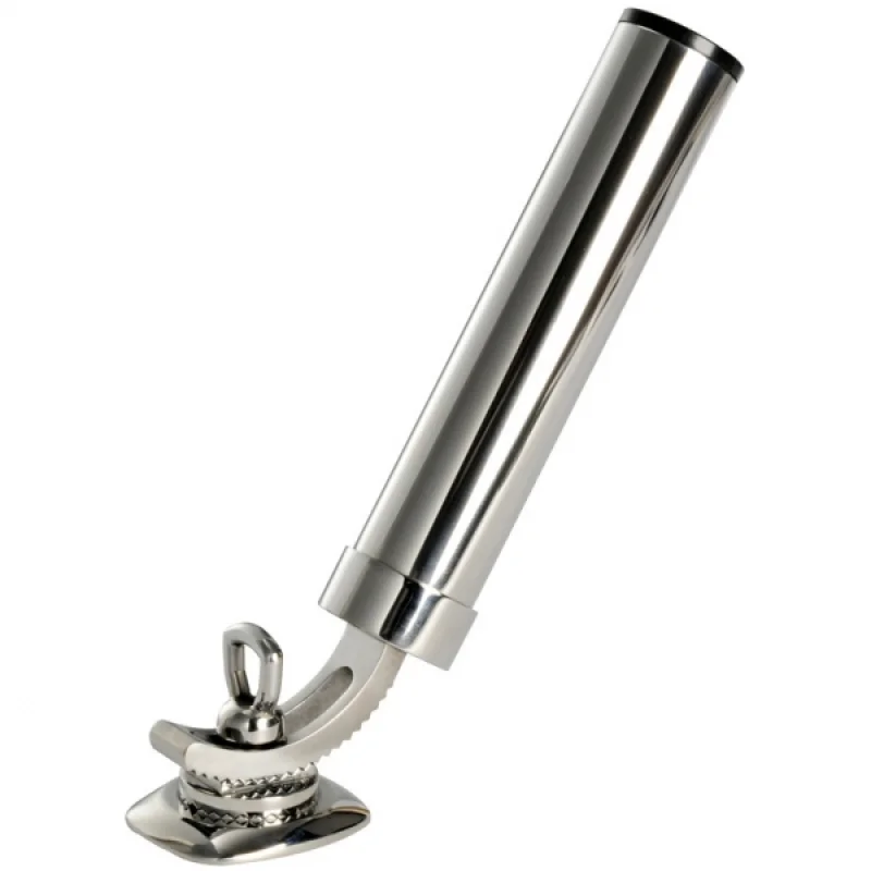 Kamış yuvası, AISI 316 paslanmaz çelik. Eğimi ve yönü ayarlanabilir.