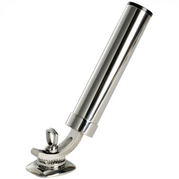 Kamış yuvası, AISI 316 paslanmaz çelik. Eğimi ve yönü ayarlanabilir.