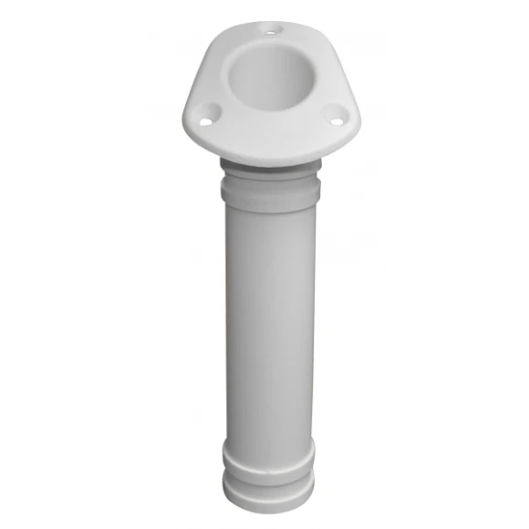 Kamış yuvası, beyaz plastik. İç Ø 40mm.