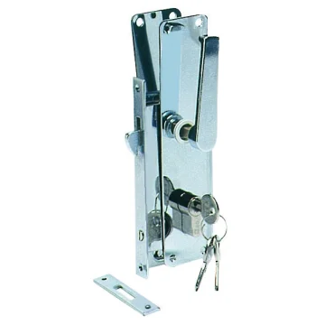 Kapı kilidi, kromaj. 160x15 mm. - 1