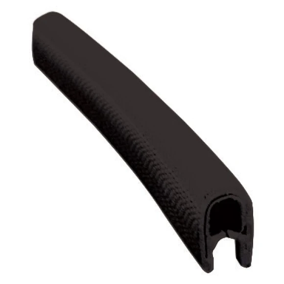 Kenar fitili, siyah. Fiber veya diğer materyallerde kullanılabilir.