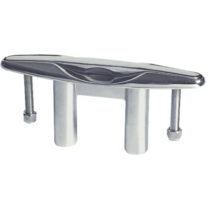Cleat, recessed, AISI 316 stainless steel.