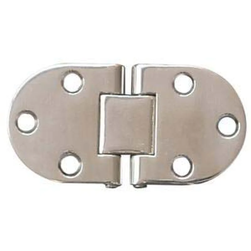 Masa menteşesi. Paslanmaz çelik. Maksimum 180 ° açılır.