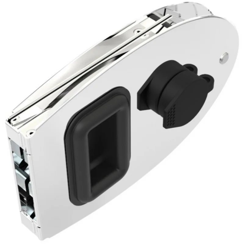 Mobella sürgü kapı kilidi,watertight. Model Flush.