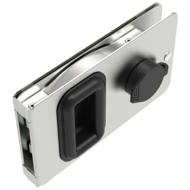 Mobella sürgü kapı kilidi,watertight. Model Flush.