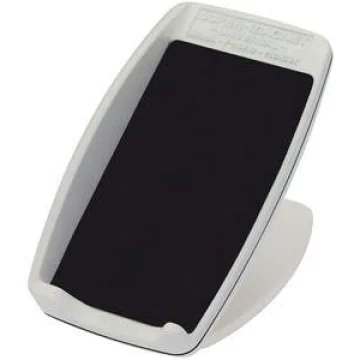 Mobil telefon tutucu, beyaz plastik. 104X59x59mm. - 1