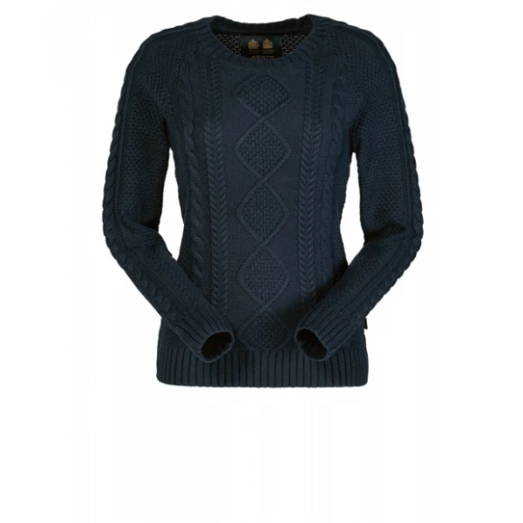 Musto Adams Crew Neck Cable Kazak