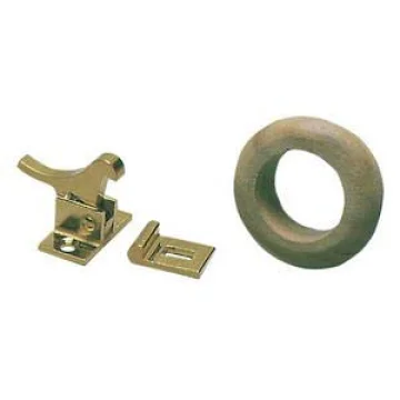 Parmak kilit, sarı. Çerçeve ø 37 mm. - 1