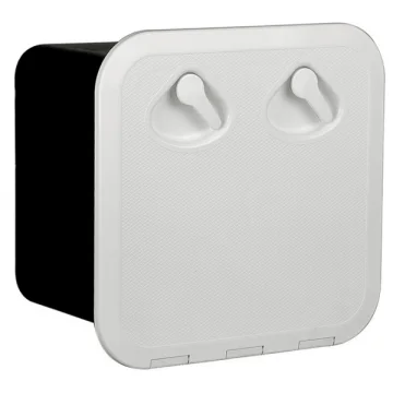 Plastik dolap. Beyaz. 180° açılabilir. - 1