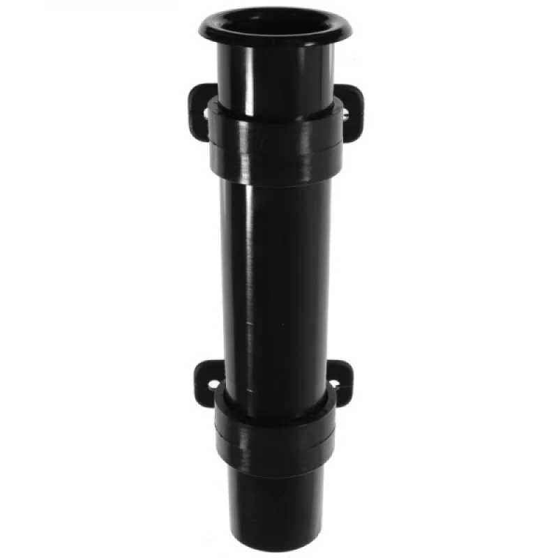 Plastik kamış yuvası, yana montaj. Ø 4 cm, boy 22.5 cm.