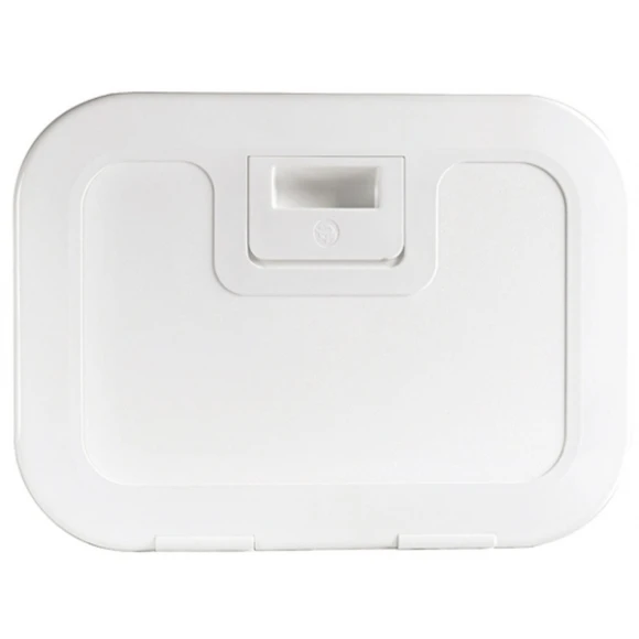 Plastik kapak. UV ışınlarına dayanıklı Luran’dan imal edilmiştir.