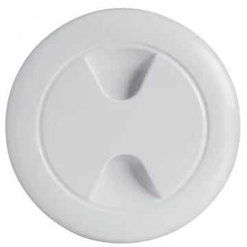 Plastik kontrol kapağı. Beyaz. - 1