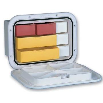 Plastik olta/malzeme dolabı. Beyaz. - 1