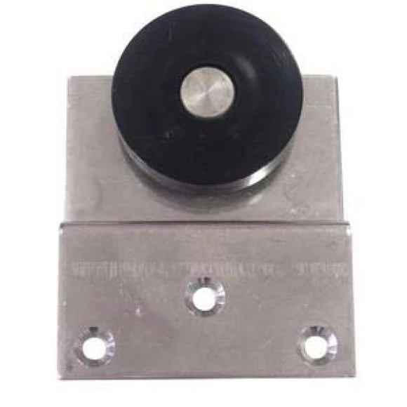 Sürgü kapı arabası. Üst. 60x70mm. Her kapı için 2 adet kullanılır.