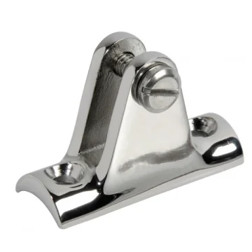 Tente ayağı, paslanmaz çelik, konkav altlı, vidalı. - 1