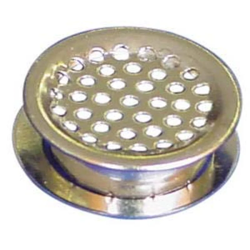 Tente/branda için havalandırma, kromaj, 19 mm.