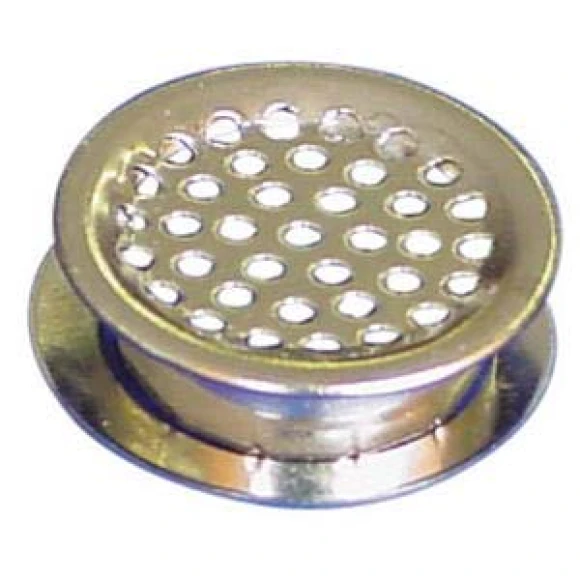 Tente/branda için havalandırma, kromaj, 19 mm.