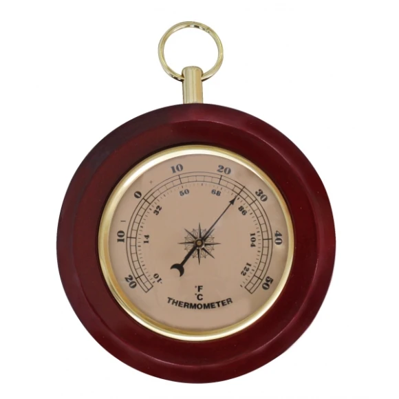 Termometre 

Kadran Ø 9 cm 
Ahşap Plaka Ø 13 cm