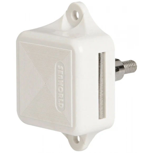 Basmalı butonlu yaylı kilit.