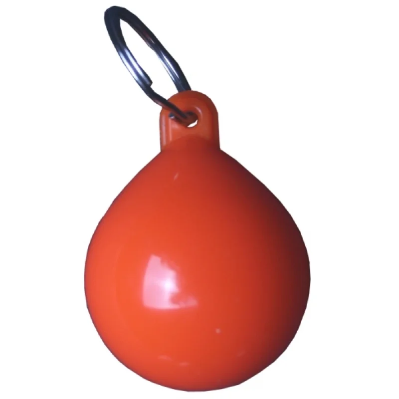 Batmaz PVC anahtarlık. Paslanmaz çelik halkalı.