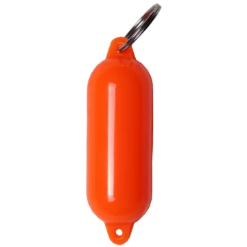 Batmaz PVC anahtarlık. Paslanmaz çelik halkalı. - 1