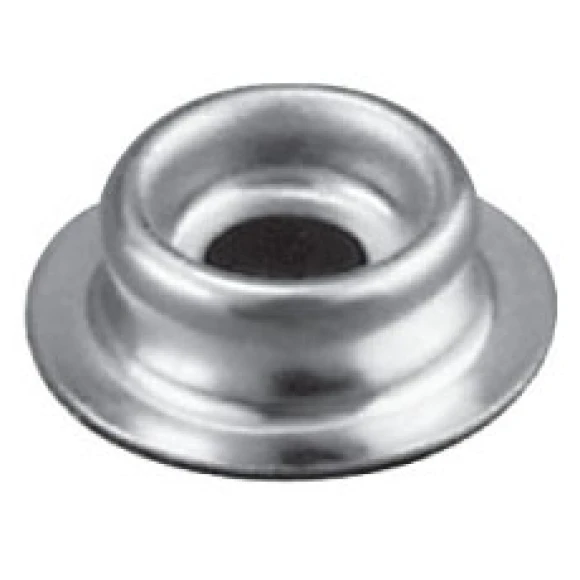 Çıtçıt alt parçası, paslanmaz çelik.