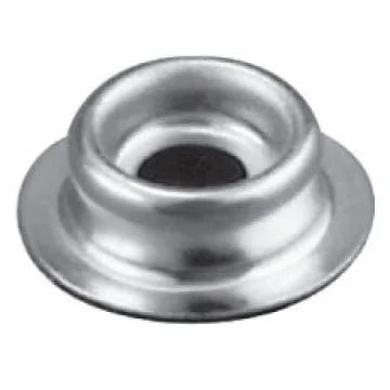 Çıtçıt alt parçası, paslanmaz çelik.