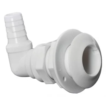 Firar, 90°, beyaz plastik. - 1