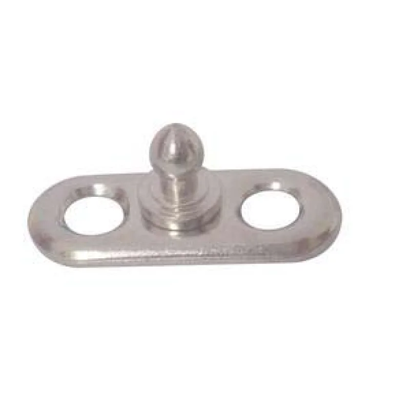 Orjinal Tenax tente çıtçıtı. Alt parça, yüzeye montaj.