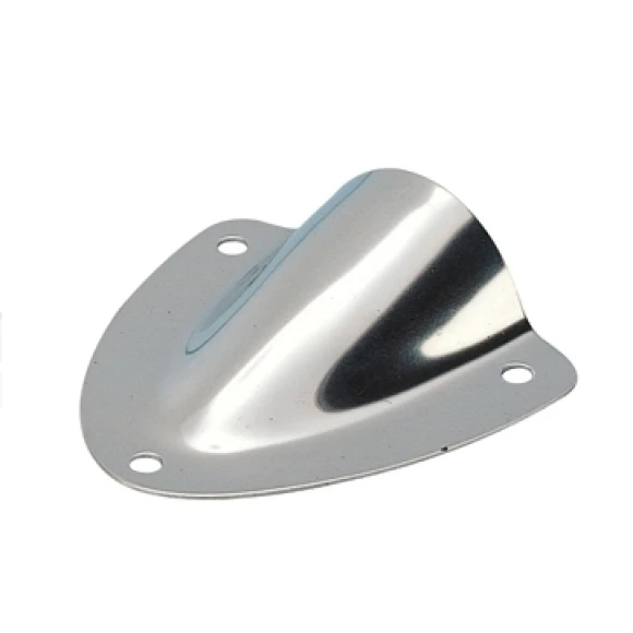 Paslanmaz çelik havalandırma, özellikle tank ve kablo çıkışlarını serpintilerden korumak için idealdir.