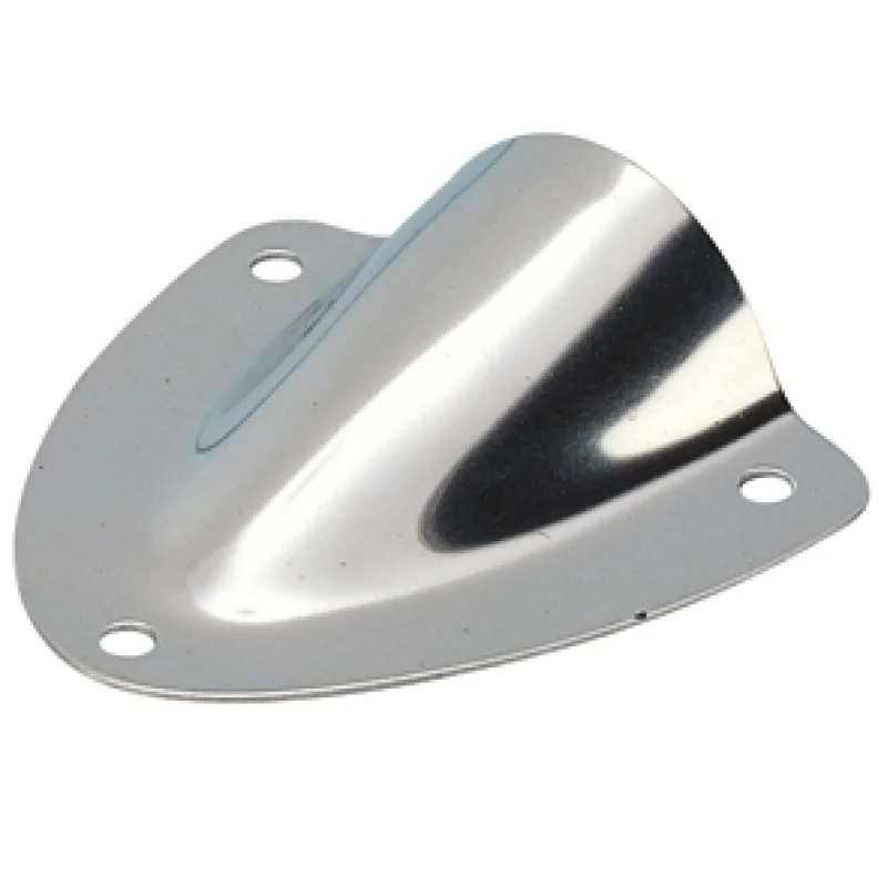 Paslanmaz çelik havalandırma, özellikle tank ve kablo çıkışlarını serpintilerden korumak için idealdir.