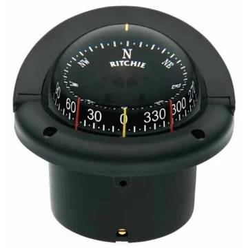Ritchie Helmsman HF-743 flush mount compass. - 1