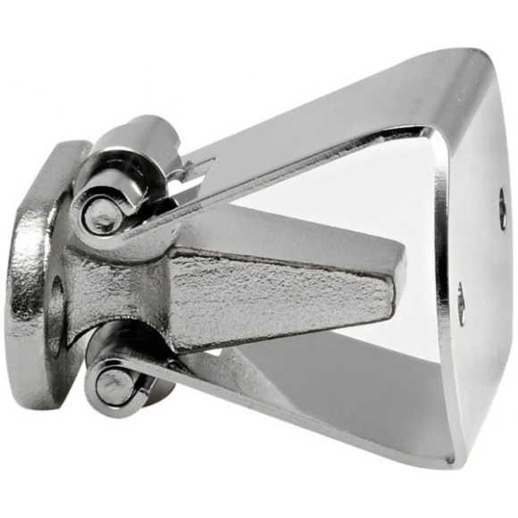 Stoper, paslanmaz çelik+kromaj. 35x20 mm.