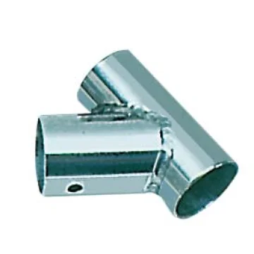 Vardavela ara parçası, T 60° AISI 316 paslanmaz çelik. - 1