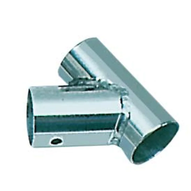 Vardavela ara parçası, T 60° AISI 316 paslanmaz çelik.